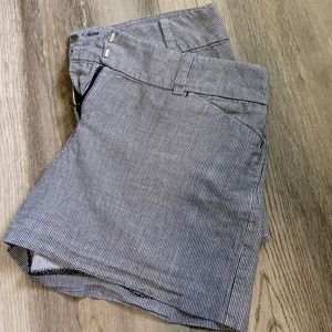 Stylish pinstriped shorts